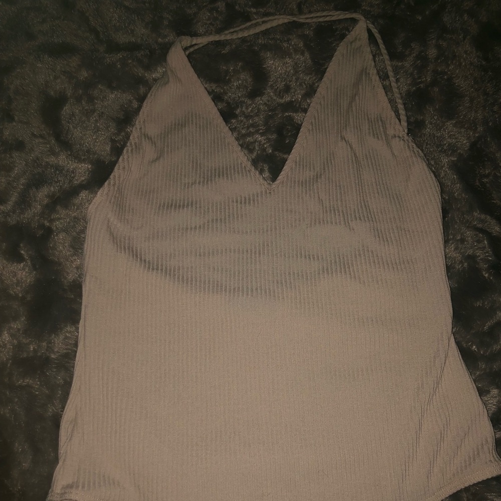 Beige fashion nova bodysuit